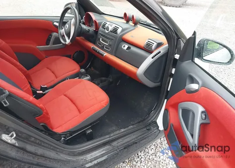 2008 Smart Fortwo Passion/Pure from USA, damaged, VIN WMEEJ31X18K115899